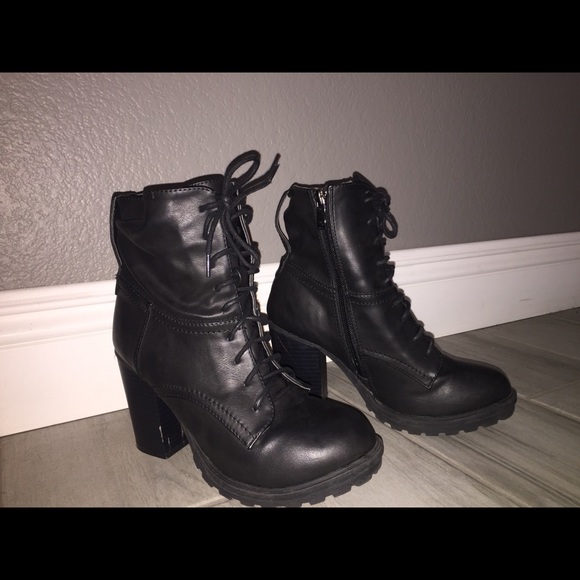 Shoes - Black combat boots
